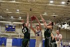 MBBall vs Babson  Wheaton College Men's Basketball vs Babson College. - Photo By: KEITH NORDSTROM : Wheaton, basketball, Babson